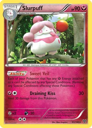 Slurpuff 095/146/146 - Holo Rare - Holofoil