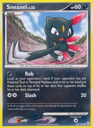 Sneasel 120/146 - Common