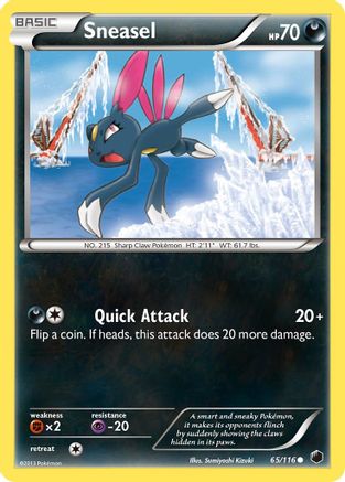 Sneasel 065/116 - Common