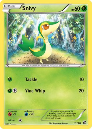 Snivy (1) 001/114/114 - Common