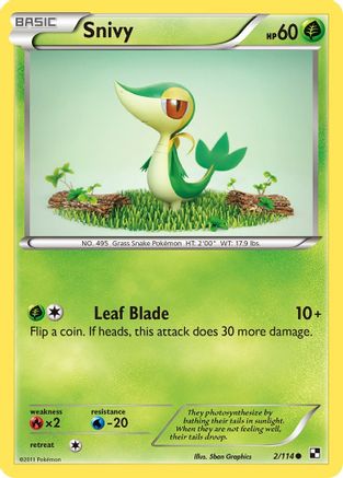 Snivy (2) 002/114 - Common