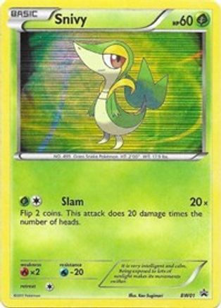 Snivy BW01/101 - Promo - Holofoil
