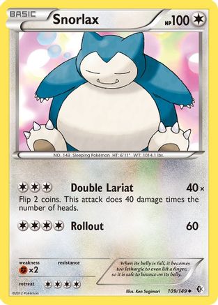 Snorlax 109/149/149 - Uncommon