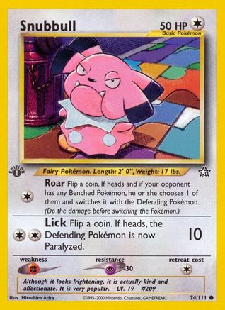 Snubbull 074/111/111 - Common - Unlimited
