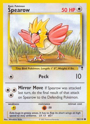 Spearow 094/110/110 - Common
