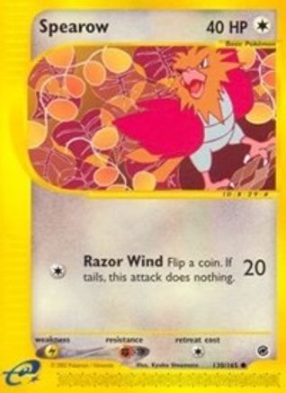 Spearow 130/165 - Common