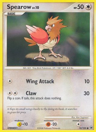 Spearow 074/100 - Common