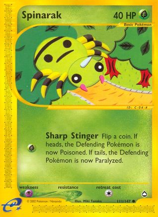 Spinarak (111) 111/147/147 - Common