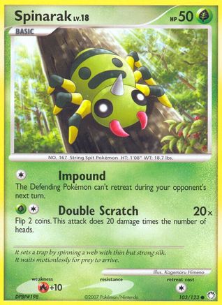 Spinarak 103/123 - Common