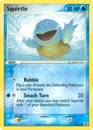 Squirtle 083/112/112 - Common