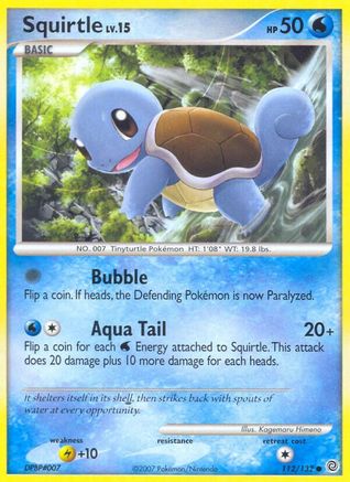 Squirtle 112/132/132 - Common