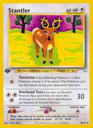 Stantler 038/64/64 - Uncommon - Unlimited