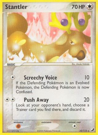 Stantler 032/115/115 - Rare - Reverse Holofoil
