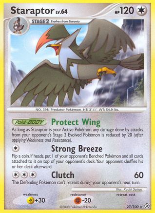 Staraptor 027/100/100 - Rare