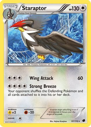 Staraptor 097/116 - Rare