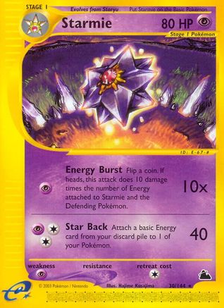 Starmie (30) 030/144 - Rare