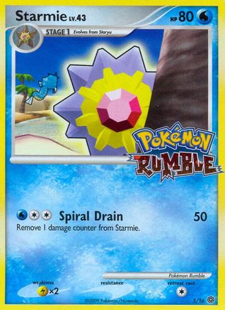 Starmie 005/16 - Promo