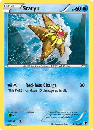 Staryu 033/146 - Common