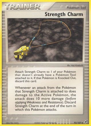 Strength Charm 092/107 - Uncommon - Reverse Holofoil