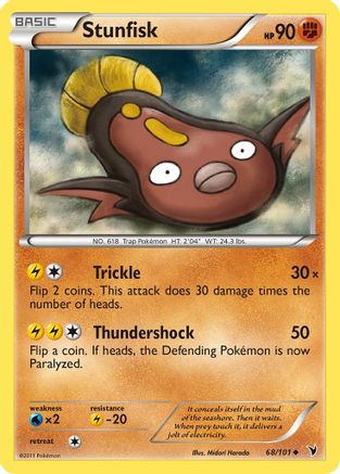Stunfisk (68) 068/101 - Uncommon