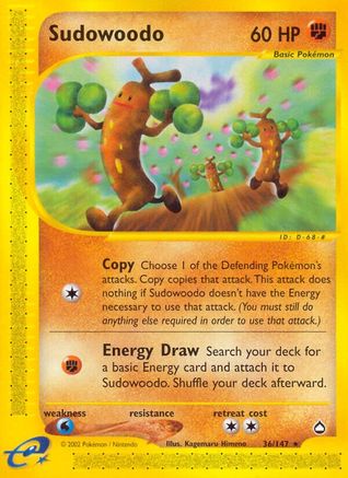 Sudowoodo 036/147 - Rare