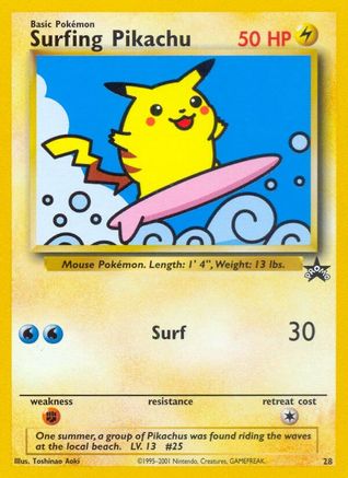 Surfing Pikachu 028/53/53 - Promo