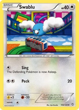 Swablu (104) 104/124 - Uncommon