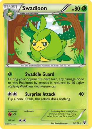 Swadloon 009/135 - Uncommon