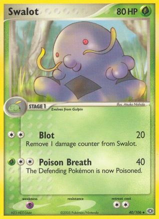 Swalot 040/106 - Uncommon - Reverse Holofoil