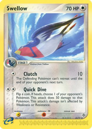 Swellow 045/97 - Uncommon