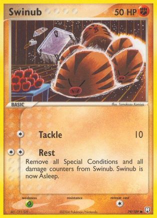 Swinub 079/109/109 - Common - Reverse Holofoil