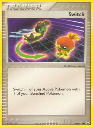Switch 102/113/113 - Common - Reverse Holofoil