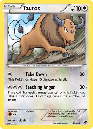 Tauros 100/146/146 - Rare