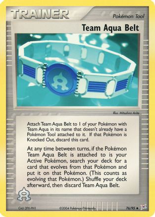 Team Aqua Belt 076/95 - Uncommon