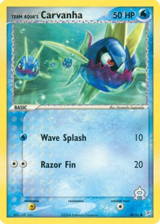 Team Aqua's Carvanha 048/95/95 - Common