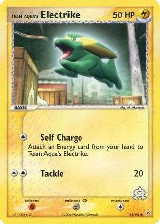 Team Aqua's Electrike 053/95/95 - Common