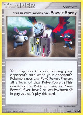 Team Galactic's Invention G-103 Power Spray 117/127/127 - Uncommon