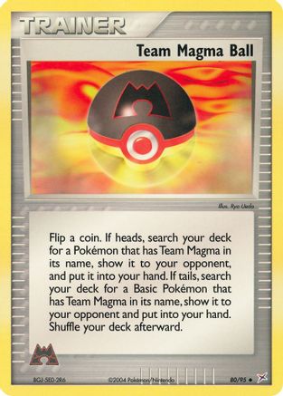 Team Magma Ball 080/95 - Uncommon