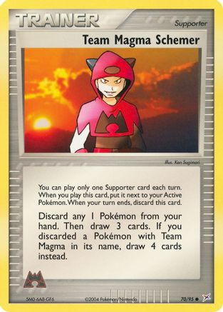 Team Magma Schemer 070/95 - Common