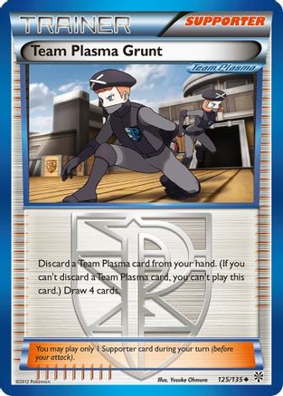 Team Plasma Grunt (Team Plasma) 125/135/135 - Uncommon