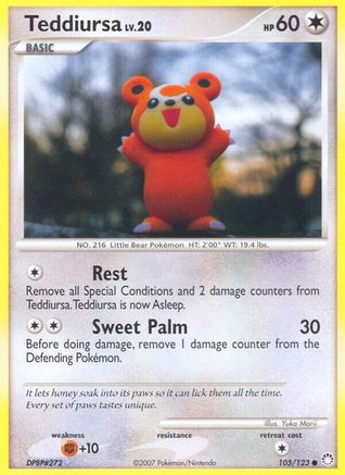 Teddiursa 105/123/123 - Common