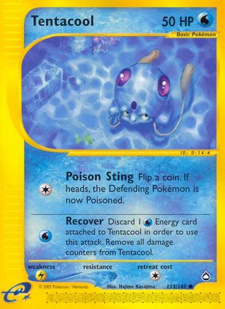 Tentacool 113/147/147 - Common