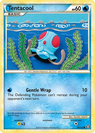 Tentacool 080/102/102 - Common