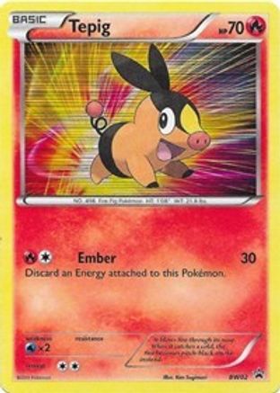Tepig (BW02) BW02/101 - Holo Rare - Holofoil