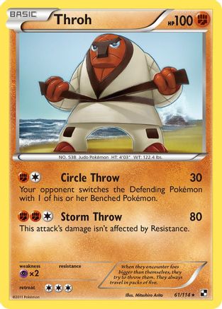 Throh 061/114 - Rare