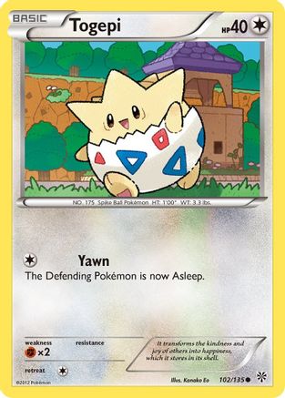 Togepi 102/135/135 - Common