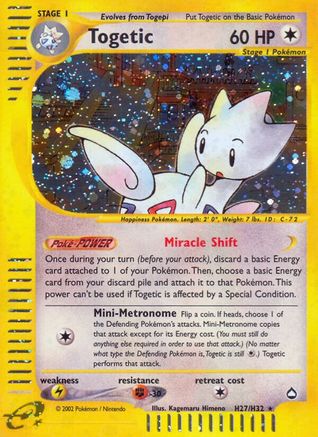 Togetic (H27) H27/147 - Holo Rare - Holofoil
