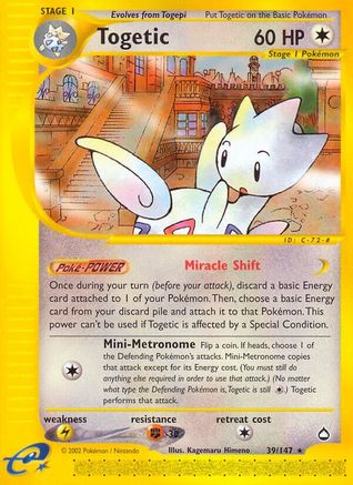 Togetic 039/147 - Rare