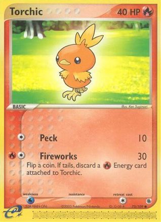 Torchic 073/109/109 - Common