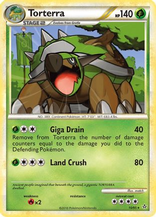 Torterra 010/95 - Holo Rare - Holofoil